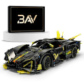 Sports Car Building Sets, Adults Model and Racing Sports Collectable Model, 1:14 Construction Toy Sports Car for Boys Men Teens - BAV BRICK