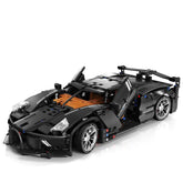 1:14 Bugatti Night V12 Sports Car Building Sets, Collectable Model for Boys Men Teens (1056 Pcs) - BAV BRICK