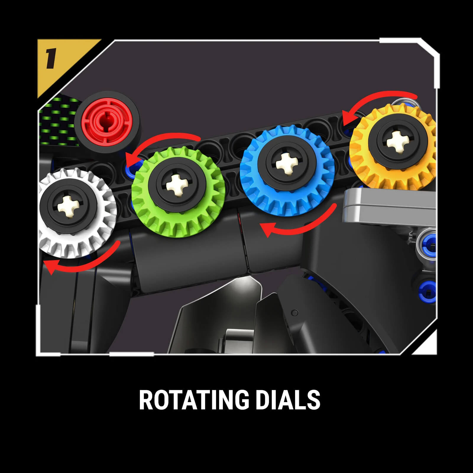 1:1 German Coupe Steering Wheel | Life-Size Performance Cockpit Replica | 1:1 Scale | 903 PCS - BAV BRICK