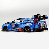 1:8 Nissan GT-R R35 Widebody Blue-plated custom Edition | Electroplated Beast | 3939+ PCS