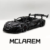 1: 8 McLaren P1 Darth Vader Supercar Building Sets with Remote Control, Electric lift tail, Electric Doors (3568 Pcs)