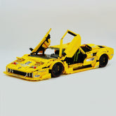 1:8 Lamborghini Countach LP5000 Building Set, Vibrant Yellow Customized Edition (3970+ PCS)