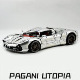 1:8 Pagani Utopia | Sliver Masterpiece | 3428+ PCS