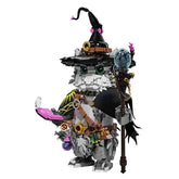 Wizard Cat Building Blocks – Home Decor Magic Animal Model (1458PCS)