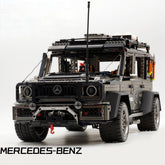 1: 8 Mercedes Benz G 500, Ultimate Maneuver Control Off-Road | Electroplating Gun Gray Custom Edition(3914 Pcs)