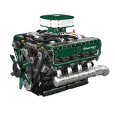 MOTORISED V8 TANK ENGINE (2250 PCS) - BAV BRICK