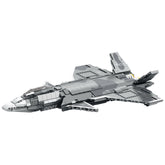 J-20 Fighter Aircraft | Stealth Jet Display Model | 1918 PCS - BAV BRICK