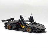 1:8 Lamborghini SVJ – Barrel Plated Matte Black Customized Edition (3260 PCS) - BAV BRICK