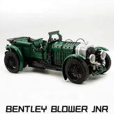 1:8 Bentley Blower Junior | Vintage Aesthetic City Car Set (3918+ PCS)