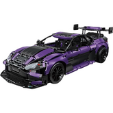 1: 8 Aston Martin Vantage GT3 Supercar Set, Legendary Racing DNA | Jaw-Dropping Purple Finish (3850 Pcs)