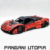 1:8 Pagani Utopia Custom Mirror Blood Red Paint – The Ultimate V12 Italian Hypercar (4688 PCS) - BAV BRICK