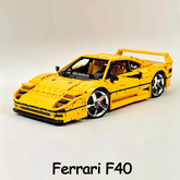 1:8 The Ultimate Ferrari F40 Supercar | The Ultimate Collectible (4026 PCS) - BAV BRICK