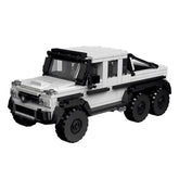 1: 24 6X6 MERCEDES G-KLASSE with Container Display Case (582 PCS) - BAV BRICK
