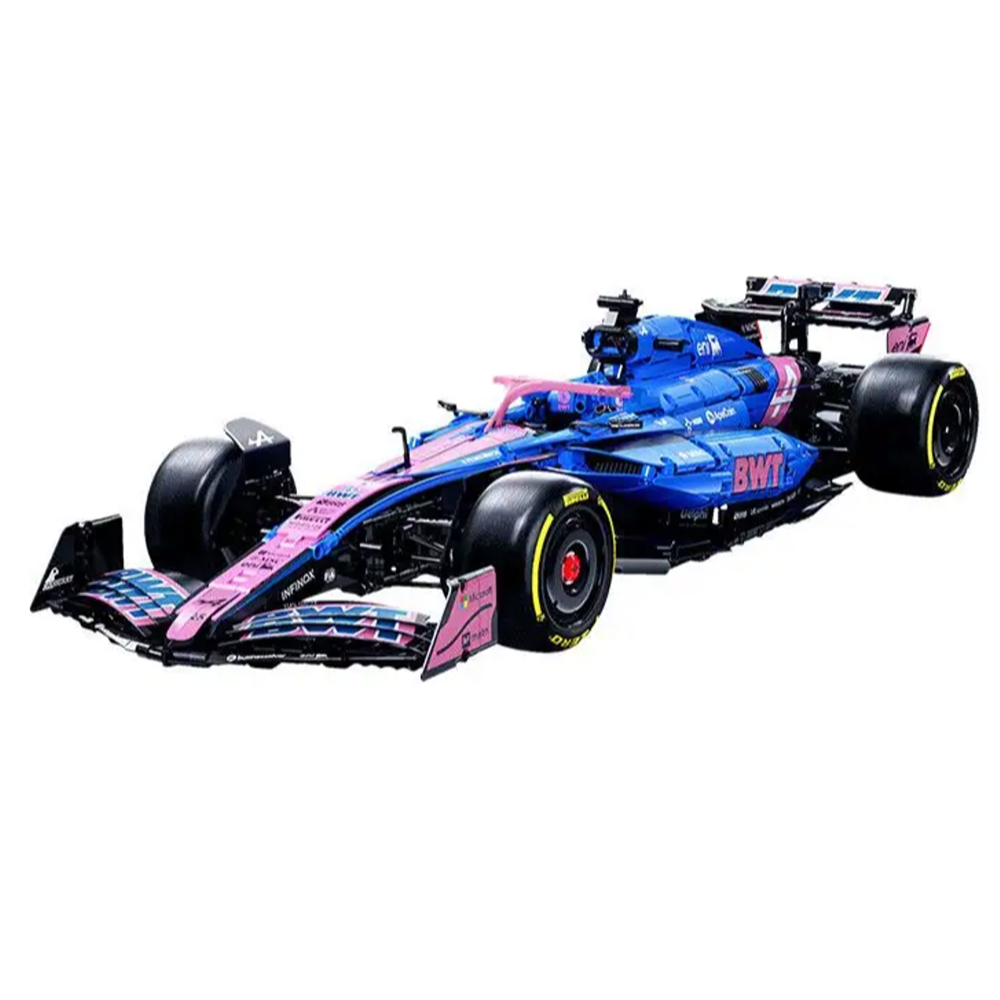 1:8 BWT Alpine Formula One Team Car | Official Licensed Grand Prix Machine | 2172 PCS - BAV BRICK