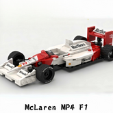 McLaren MP4 F1 Cars | Includes a complete set of stickers | 198PCS (MOC-59664) - BAV BRICK