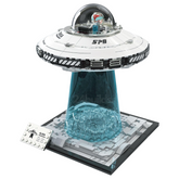 Alien Abduction | Sci-Fi Display Scene | 604 PCS - BAV BRICK