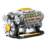 MOTORISED V8 ENGINE (692 PCS) - BAV BRICK