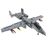 A-10 THUNDERBOLT II GROUND ATTACK AIRCRAFT, Gift Minifigure (935 PCS) - BAV BRICK