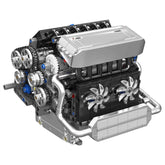 Motorised Inline-6 BMW German Engine | 744pcs