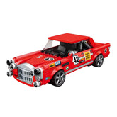 1: 24 MERCEDES 300 SEL RED PIG (352 PCS) - BAV BRICK