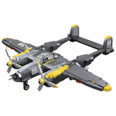P-38 FIGHTER (942 PCS) - BAV BRICK