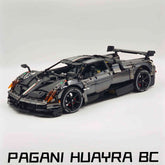 1: 8 Pagani Huayra BC Mirror Electroplating Customized Ultimate Edition (4708 Pcs)