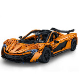 1: 8 McLaren Smiling M1 Building Sets, Rear wing linked air suspension, Butterfly Wing Door, None-Remote Controlled (3617 Pcs) - BAV BRICK
