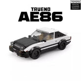 1: 24 TOYOTA AE86 with Container Display Case (327 PCS) - BAV BRICK