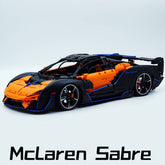 1: 8 Mclaren Sabre Supercar, Aerodynamic Brilliance (3862 PCS)