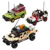 1:24 Scale | Classic Safari Off-Roaders Bundle | Adventure Vehicle Collection | 1632 PCS - BAV BRICK