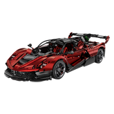 1:8 The Ultimate LaFerrari FXXK EVO | Pearl Red Painting Italian Flagship (4058PCS) - BAV BRICK