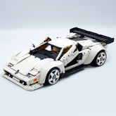 1:8 Widebody Classic Lamborghini Countache 5000 – Pearlescent White Edition (4301 PCS) - BAV BRICK