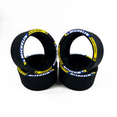 1:8 Custom Printed Imitation Hot Melt Tire, Suitable for All 1:8 Supercars (4-pack)