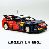 1:8 Citroën C4 WRC French Rally Car | 4606pcs