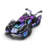 1:14 Cyberpunk Sports Car Building Sets, Collectable Model for Boys Men Teens (1124Pcs) - BAV BRICK