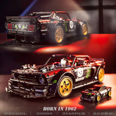 1: 8 HOONIKEN Model Car Set, Giveaway Mini Mustang, A Must Have for Muscle Car Fans (3145Pcs) - BAV BRICK