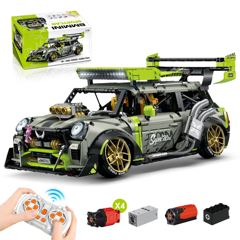 1:10 Jet Super MINI Car Building Sets with Remote Control