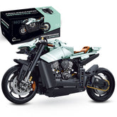 1:5 Aston Martin M7 Motorcycle Buiding Kit with Special Display Stand,  Adult Collectible Models (2176 Pcs) - BAV BRICK