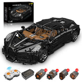 1: 8 Bugatti La Voiture Noire Building Sets with Remote Control, Electric Lifting Chassis, Electric Door (4688 Pcs) - BAV BRICK