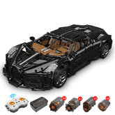1: 8 Bugatti La Voiture Noire Building Sets with Remote Control, Electric Lifting Chassis, Electric Door (4688 Pcs) - BAV BRICK