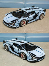 1: 8 Lamborghini Sian Color Change Special Edition(3696 PCS) - BAV BRICK