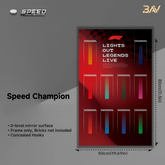 Car Display Frame for LEGO Speed Champions F1 Series