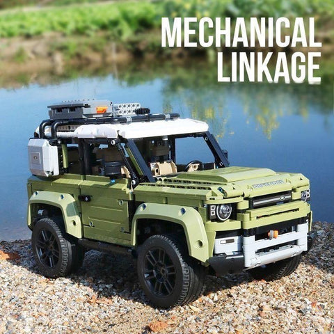 Land Rover Defender, Removable Roof Rack, Rotating Gear to Recover the ...