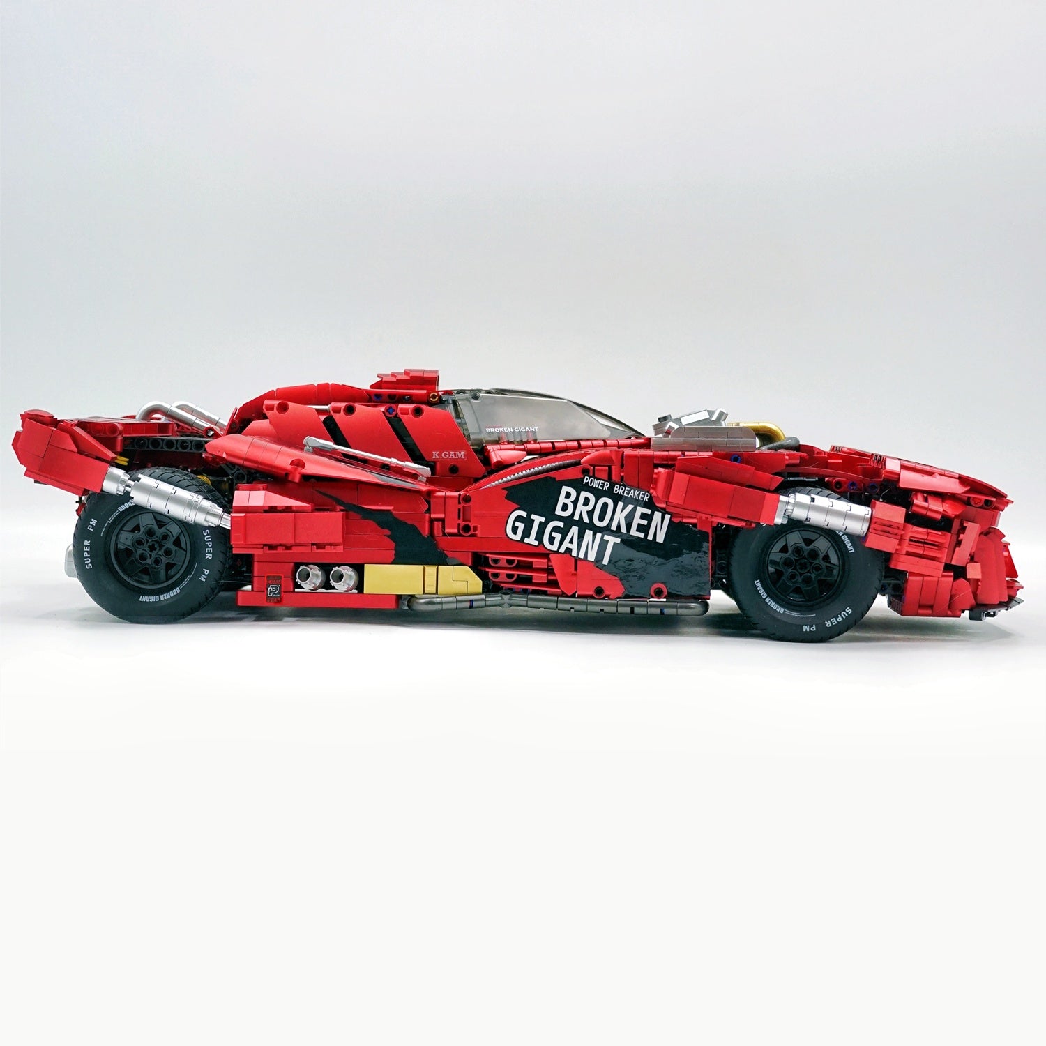 1:8 Brocken Gigant, Removable Motorized Tusks, Motorized Door(3928 PCS)