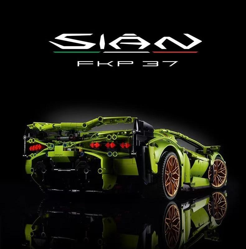 1: 8 The Ultimate Italy Lamborghini Sian (3696 PCS)