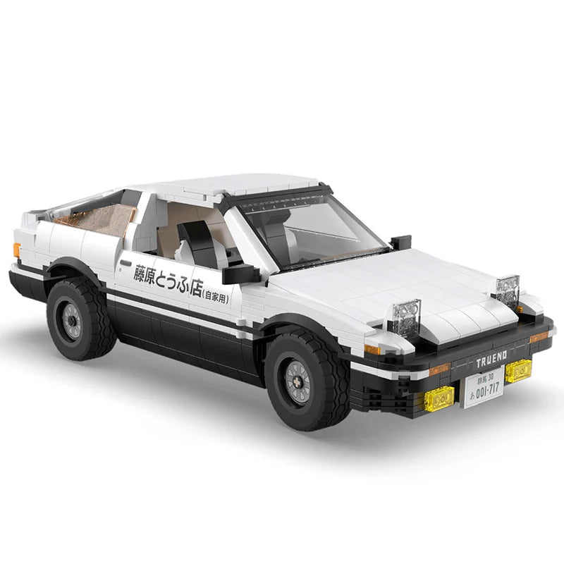 Initial D Toyota AE86, Genuine Authorized collector's Edition(1324 Pcs) - BAV BRICK