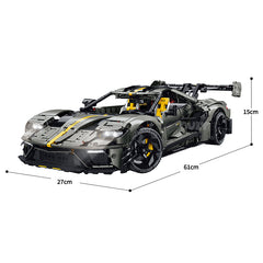 1:8 RC Ultimate Ford GT Mansory | The Dominant American Road King (3400+ pcs)