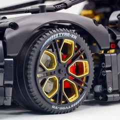 1:8 Lamborghini SVJ – Barrel Plated Matte Black Customized Edition (3260 PCS)