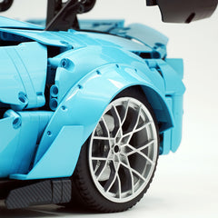 1:8 Lamborghini Temerario | Full-Function RC Hypercar | UV Sky Blue Custom Edition (3601 PCS)