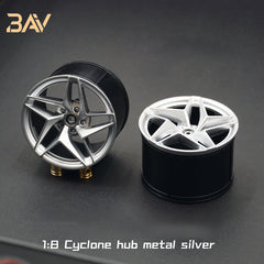 1:8 Custom Wheels, Suitable for All 1:8 Supercars (4-pack)